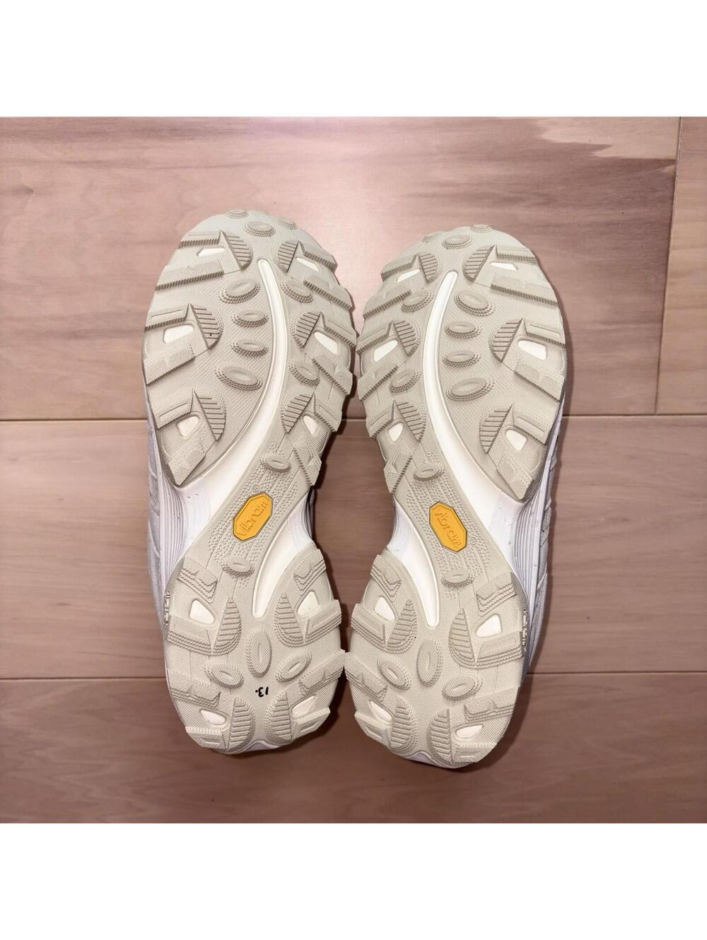 Merrell Hybrid Zip GTX Womens Size 10 White Trail Hiking Shoes Vibram - Picture 8 of 8